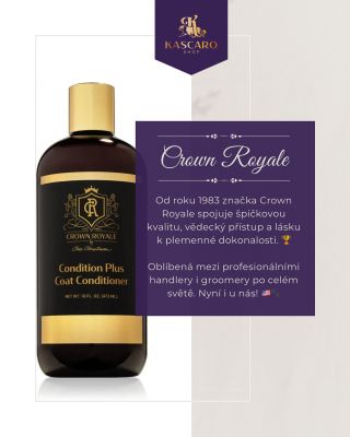 👑 Crown Royale 👑 legenda mezi psí kosmetikou je tady! Značka 👑Crown Royale👑 vznikla v roce 1983 z vize vytvořit kosmetiku,...