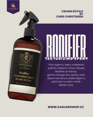 Když jde o srst, neexistují kompromisy. Crown Royale 👑 Bodifier používáme tam, kde chceme okamžitý objem, pevnost a...